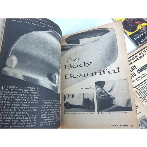 Vintage Custom Rodder Rods Illustrated Rodding Restyling Car Craft Magazines - Picture 9 of 14